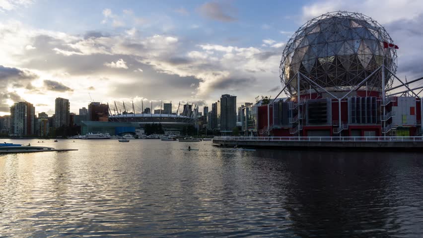 Vancouver, British Columbia, Canada - Stock Footage Video (100% Royalty