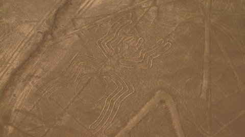 Nazca world heritage site from above, Peru
