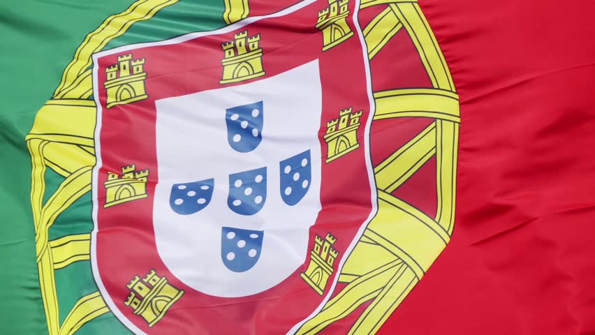 Flag Of Portugal Bandeira De Stock Footage Video 100 Royalty Free 26937577 Shutterstock