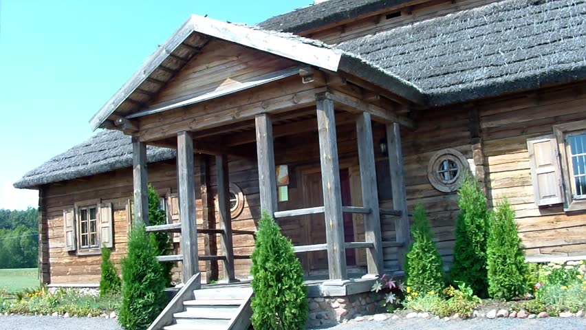 Kosava village, Belarus. In this house was born Andrew Tadeusz Kosciuszko