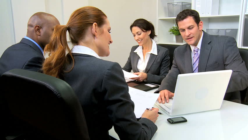 young business people presenting plan banking Stock Footage Video (100%  Royalty-free) 2700068 | Shutterstock