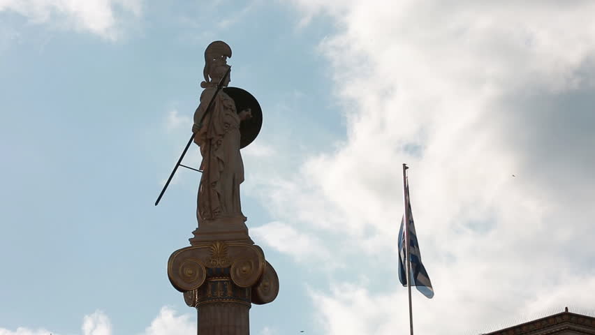 Athena goddess statue 