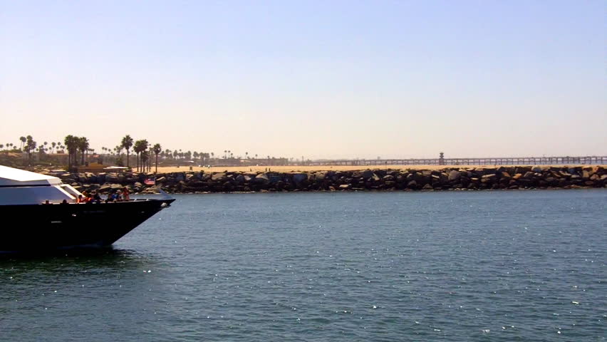 LONG BEACH, CA - AUGUST 5: The Long Beach Marine Institute vessel 