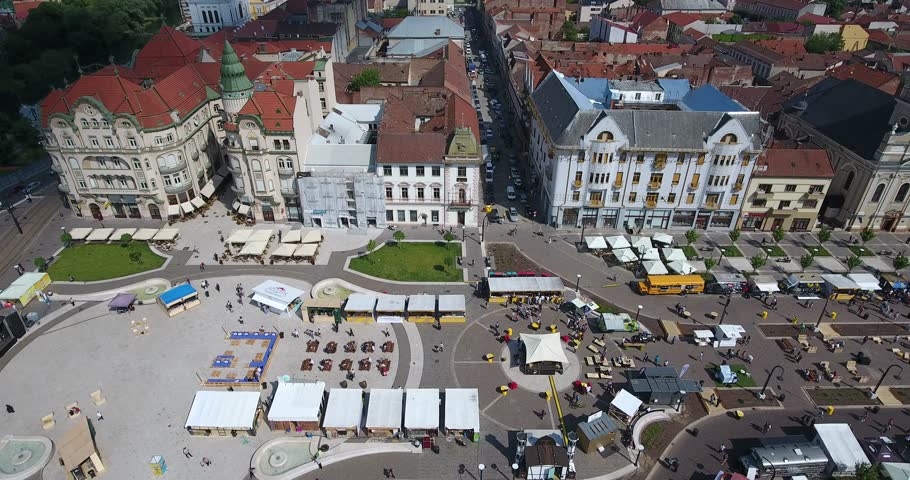 Oradea Romania Union Square