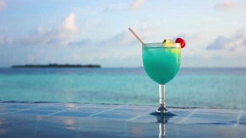 Tropical Cocktails At Beach Stock Footage Video 100 Royalty Free 4648928 Shutterstock