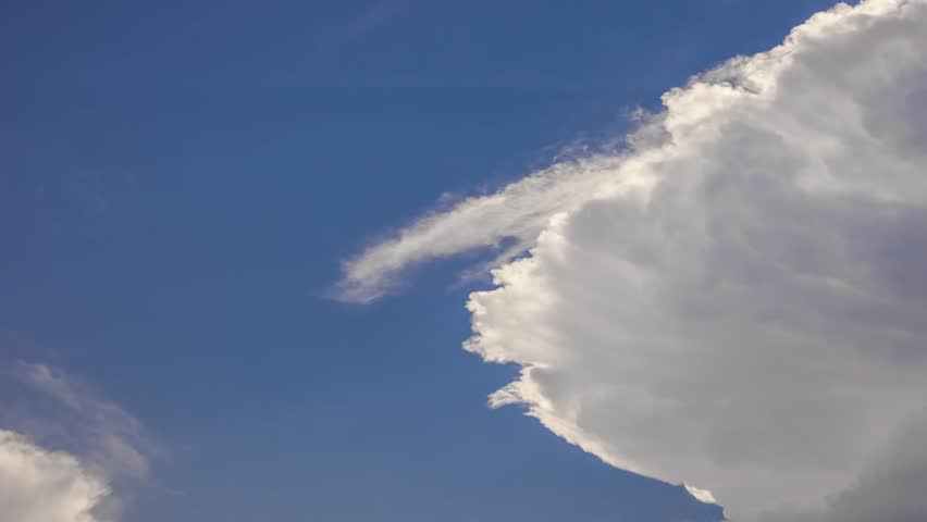 Sky Timelapse Cumulus Before Storm