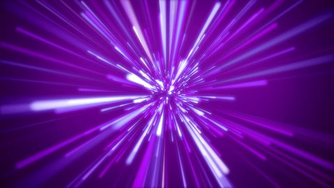 Entering purple spacewarp 