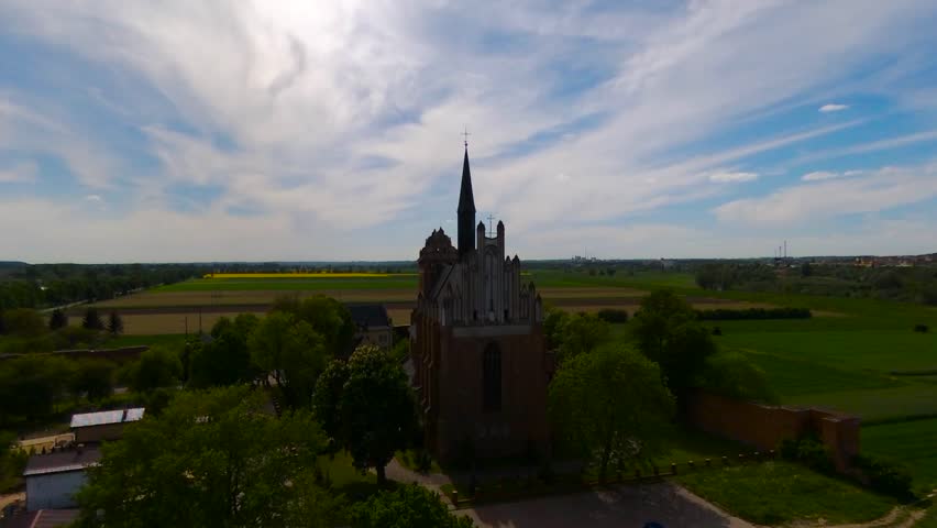 Church of Our Lady of Czestochowa and St. Stanislaus (circa 1521) in Swiecie town, Poland. Citizens call this church Stara Fara 