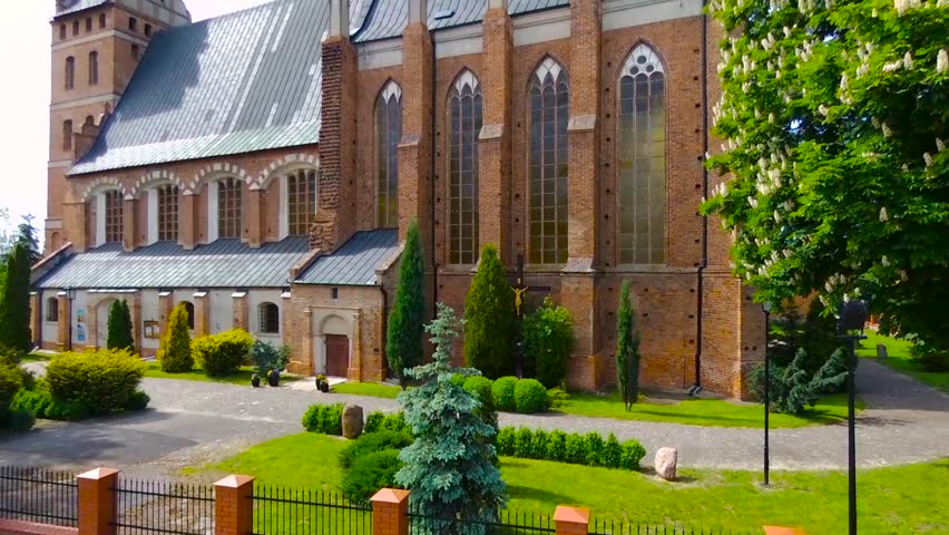Church of Our Lady of Czestochowa and St. Stanislaus (circa 1521) in Swiecie town, Poland. Citizens call this church Stara Fara 
