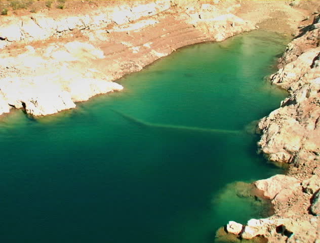 A green lake? Yes a green lake. DV NTSC video