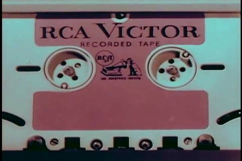 1950s Rca Victor Tape Cartridge Player Stock Footage Video (100% ...