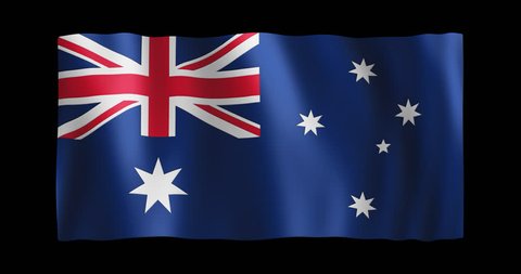 The Australian Flag 3d, Stock Footage Video (100% 1008748709 Shutterstock