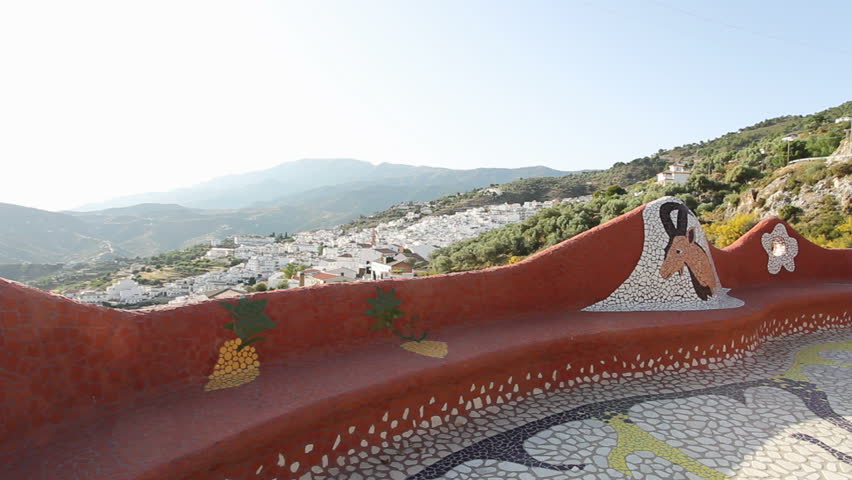 Woman riding a horse in Andalusia, Spain