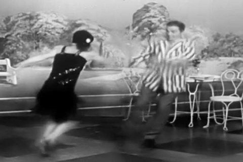1950s: Old fashioned 1920s dancing is featured in this 1940s soundie musical.