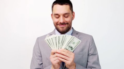 Suspicious Greedy Man Grabbing Money Stock Photo 651779923 | Shutterstock