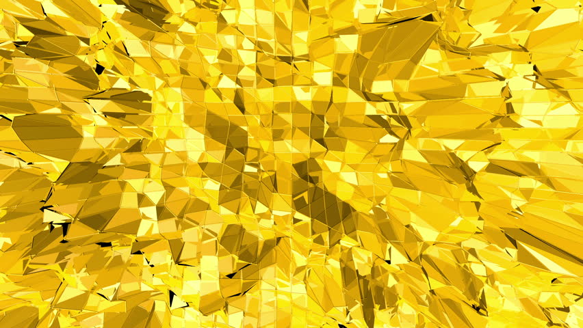 Yellow Low Poly Background Oscillating Stock Footage Video 100 Royalty Free Shutterstock