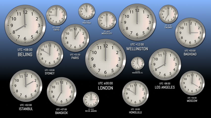 Какое время по атомным часам
