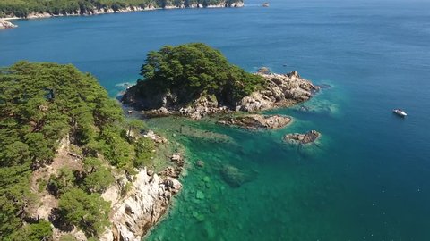 The Tojinbo Cliffs In Fukui Stock Footage Video 100 Royalty Free Shutterstock