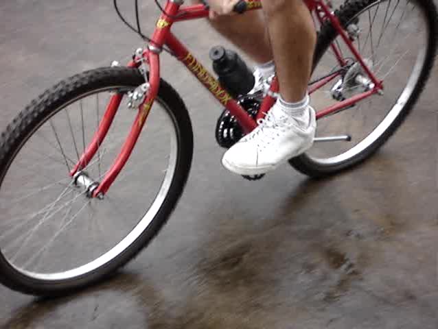 Riding Bicycle