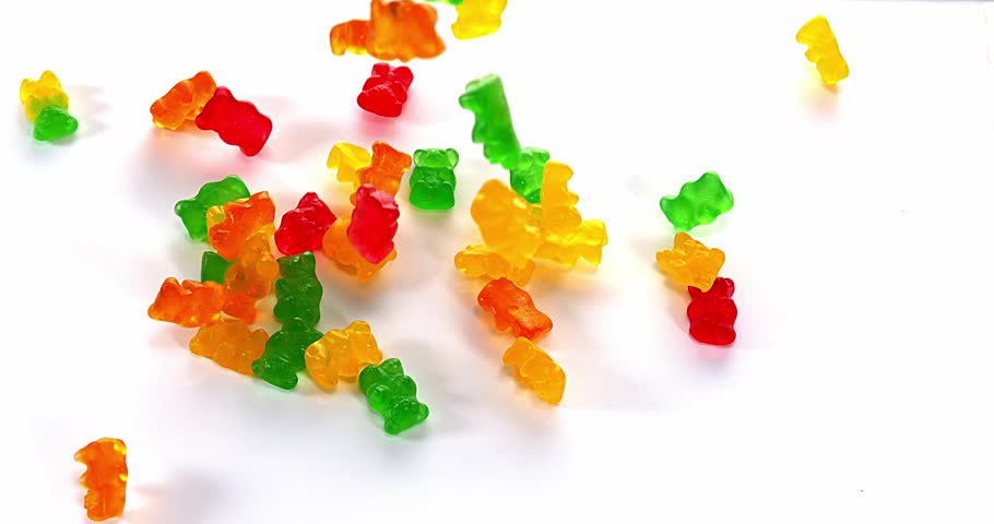 Gold Bears or Gummy Bears Stock Footage Video (100% Royalty-free ...