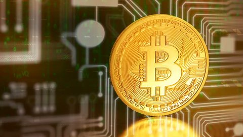 Bitcoin Bit Coin Btc Stock Footage Video 100 Royalty Free 27259027 Shutterstock