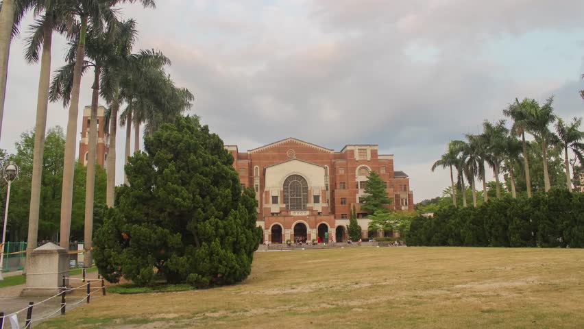 TAIPEI CITY, TAIWAN- National Taiwan University in Taipei