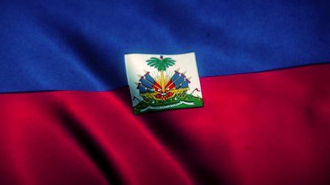 Haiti Flag Blowing in the Wind
Forthright and patriotic scene of a bold, textured  flag.
 You can integrate it into your own projects. Perfect for dvd menus, website animations, motion graphics etc.