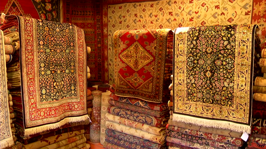 Turkish Carpet Shop in Grand Bazaar Istanbul - Turkey
