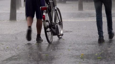 Bikes and cycling in the rain