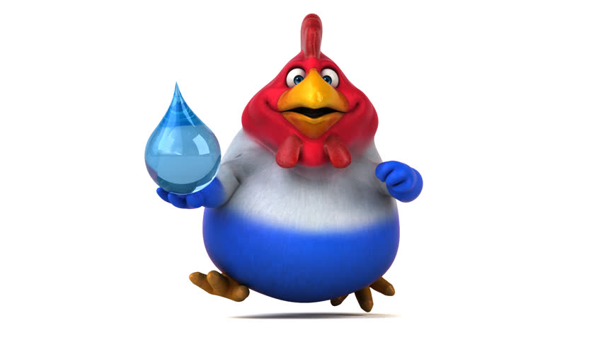 French chick - 3D Animation