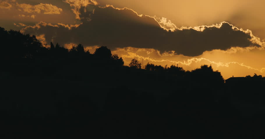 Tuscany Italian region countryside at sunflower field