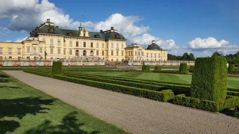 STOCKHOLM  - JUN 01, 2017- Drottningholm palace, Sweden