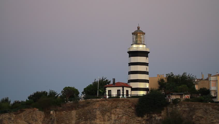 Historical Sile Lighthouse in Istanbul
