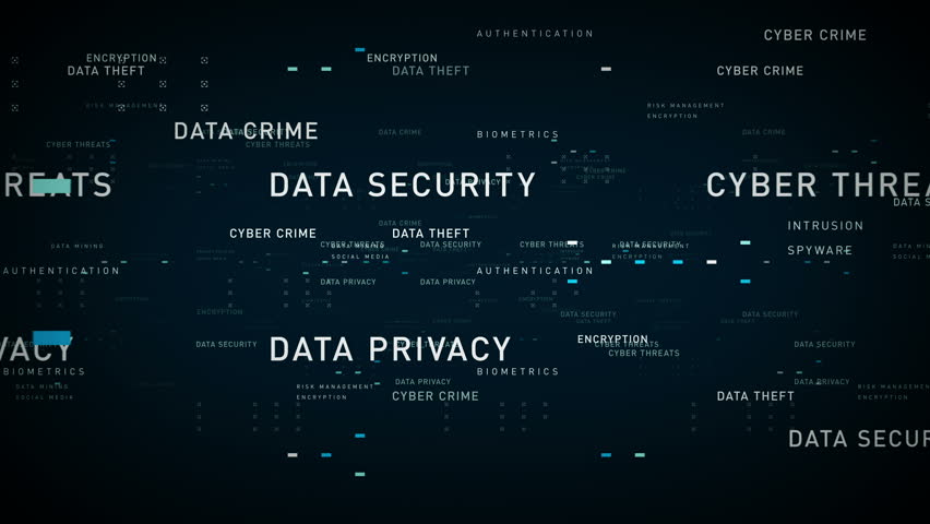 Keywords Data Security Blue - Important terms about data security pass through cyberspace. All clips are available in multiple color options. All clips loop seamlessly. Royalty-Free Stock Footage #27374479