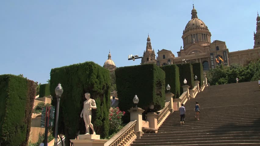 Palau Nacional, the National art museum in Barcelona is also known as Museu Nacional d