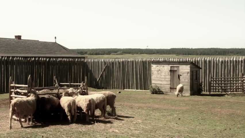 The Farm at the French Fort and 18th Century Colonial Town at Louisbourg Nova
