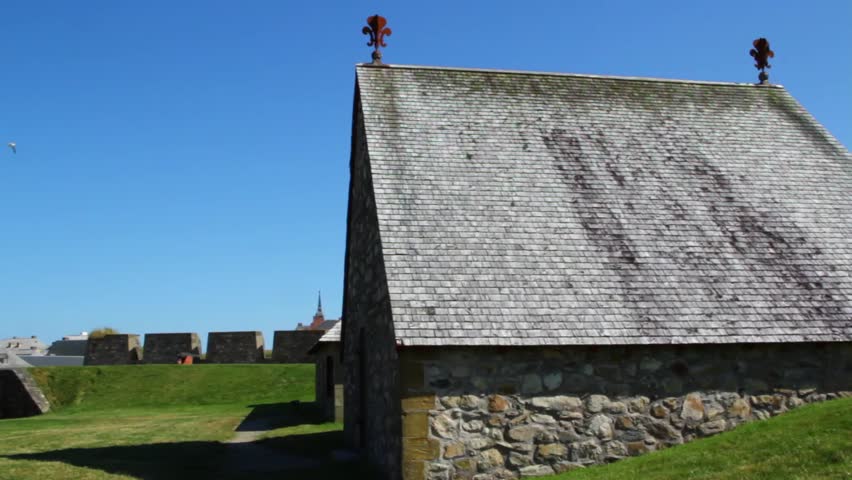  A cottage at the French Fort and 18th Century Colonial Town at Louisbourg Nova