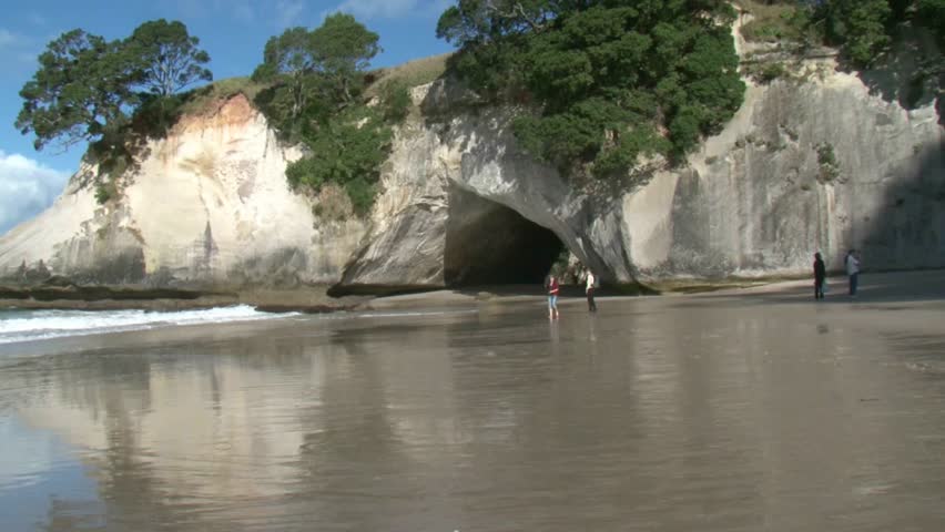 Coromandel, New Zealand. October 2011. Accessible only on foot, boat or kayak,