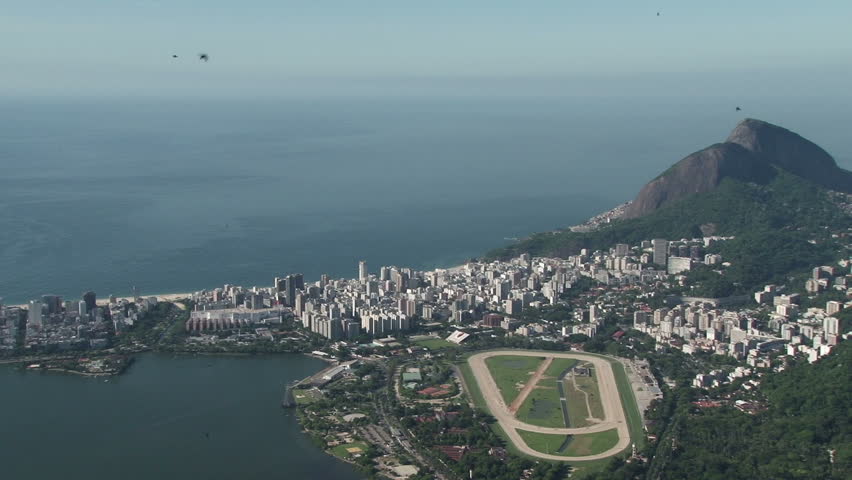 View of Rio from Corcovado, the Statue of Christ