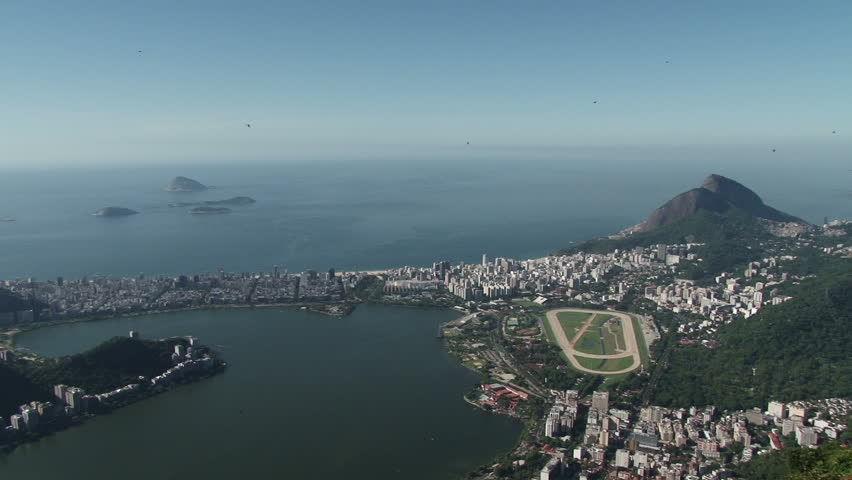 View of Rio from Corcovado, the Statue of Christ