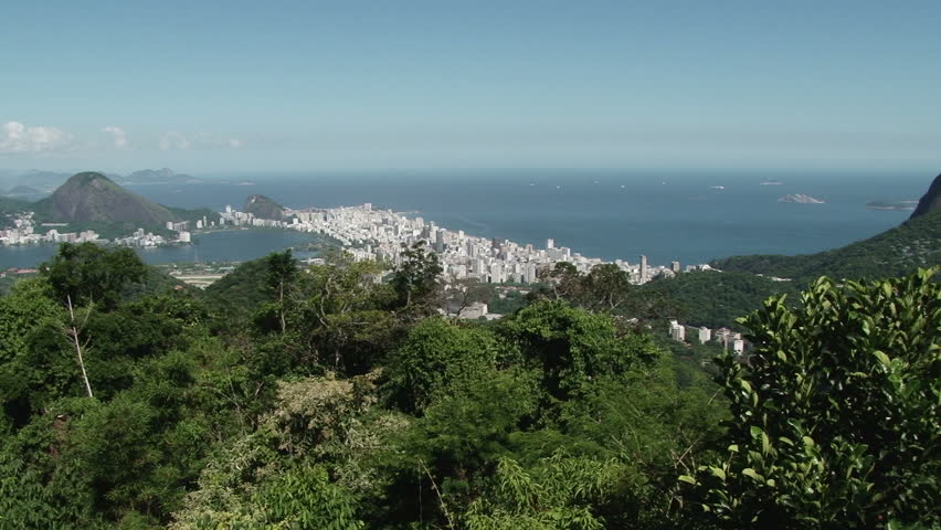 View of Rio de Janeiro from the Parque Nacional da Tijuca