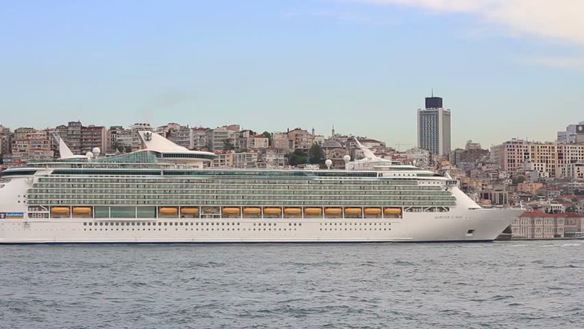 ISTANBUL - MAY 23: Royal Caribbean Cruise Ship, Mariner of the Seas docked in