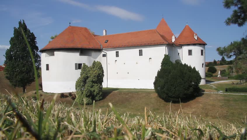 Castle in Varazhdin, Croatia