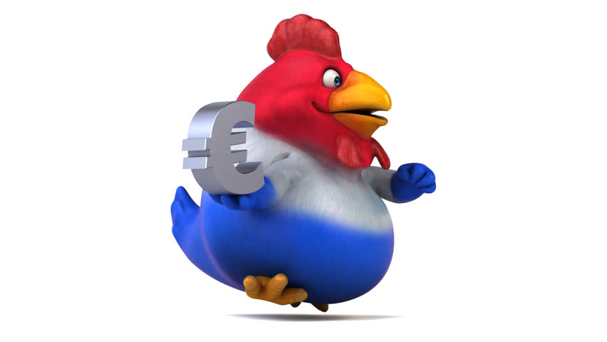 French chick - 3D Animation
