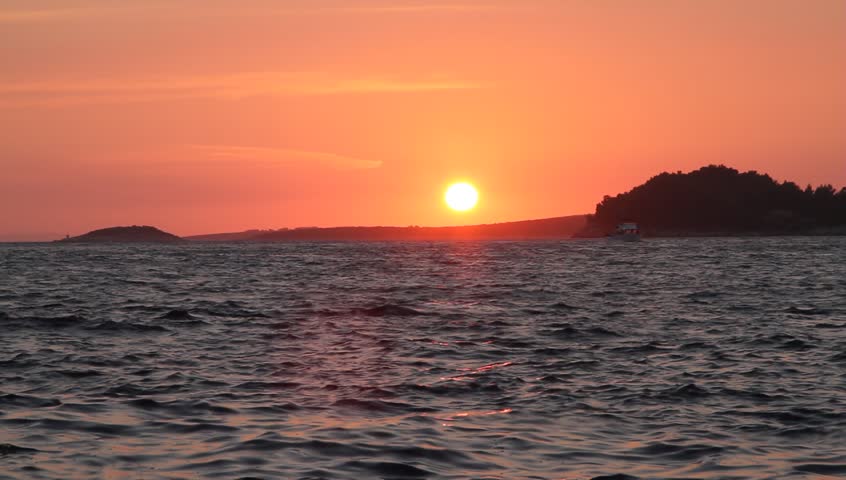 Sunset in Croatia
