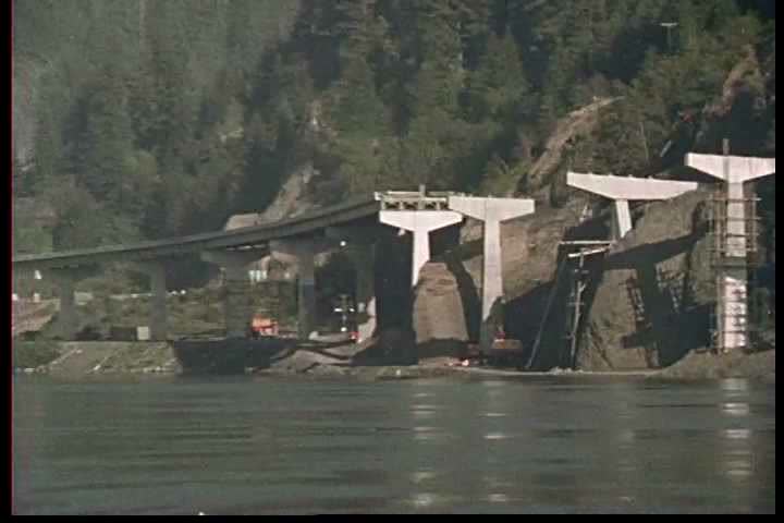 1970s: The inner workings of an Oregon dam are shown in 1970.
