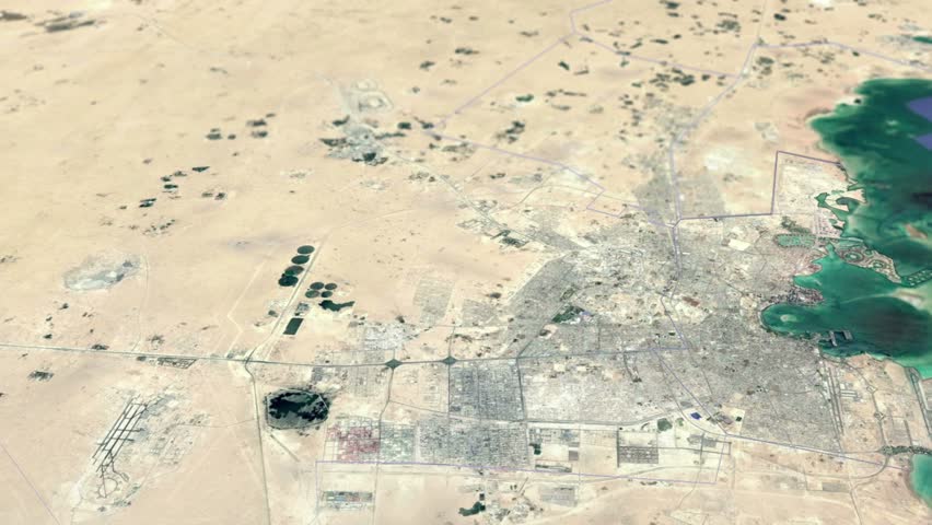 Ad Dawhah - Doha Animation Map
- Municipalities of Qatar