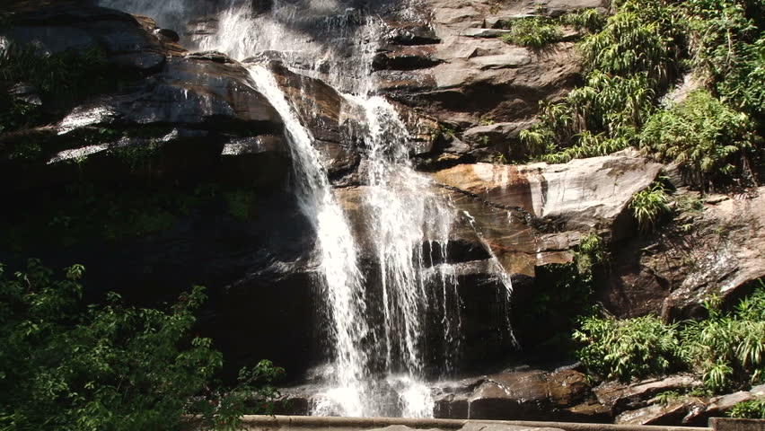 Waterfall in the Tijuca National Park near Rio