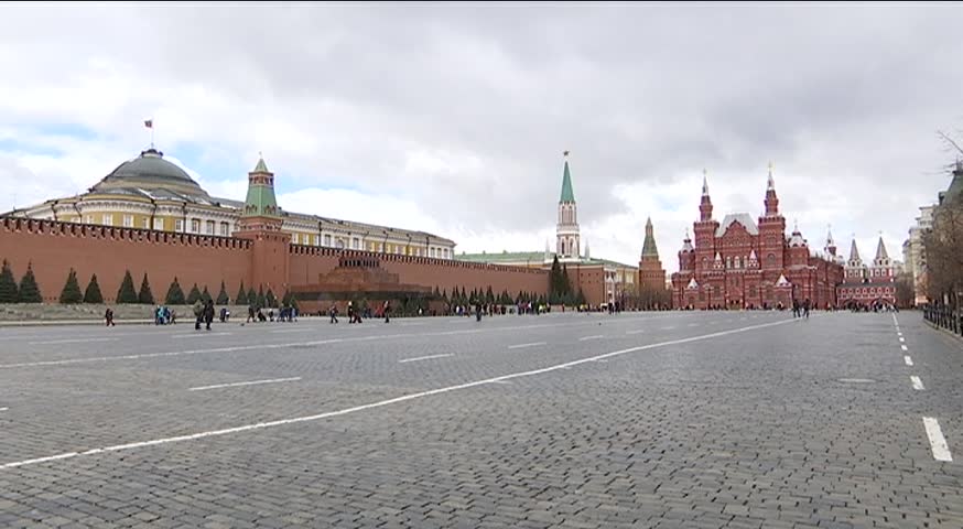 Red Square, Russia, Moscow, 29.03.2017.Visits Moscow. | Shutterstock HD Video #27520786