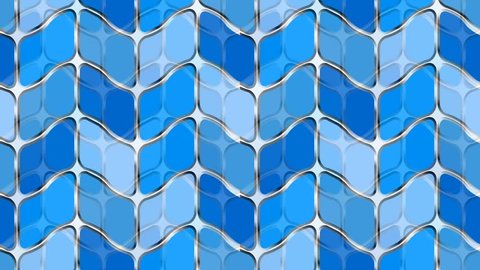 Seamless Loop Animation Background Blue Garnet Stock Footage Video (100
